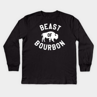 BEAST OF BOURBON Kids Long Sleeve T-Shirt